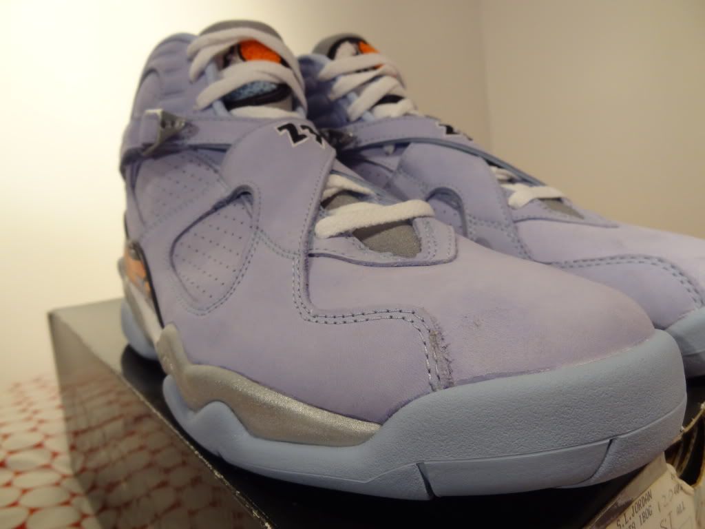 blue jordans size 8